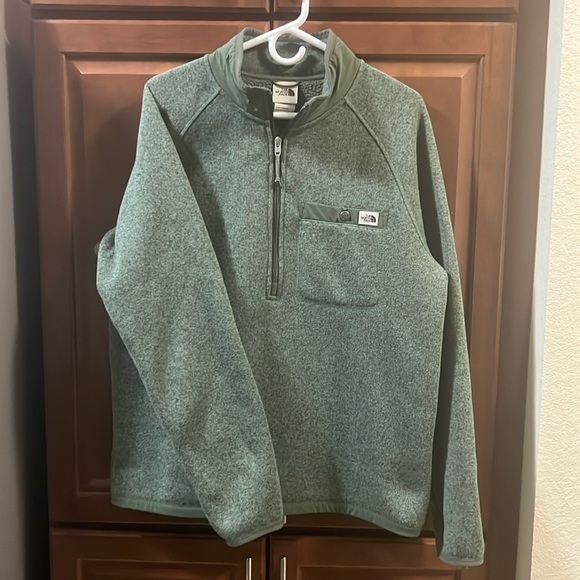 Men’s | North Face | Gordon’s Lyon 1/4 Zip | Green - Picture 1 of 4